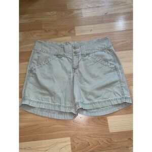 The North Face Women’s Hiking Utility Shorts Size 10  Beige 100% Cotton  AHYJ
